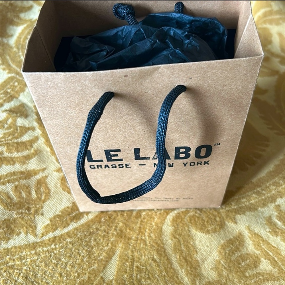 Le Labo Small Luxury Brown Paper Bag+Black Tissue Paper Included / Authentic